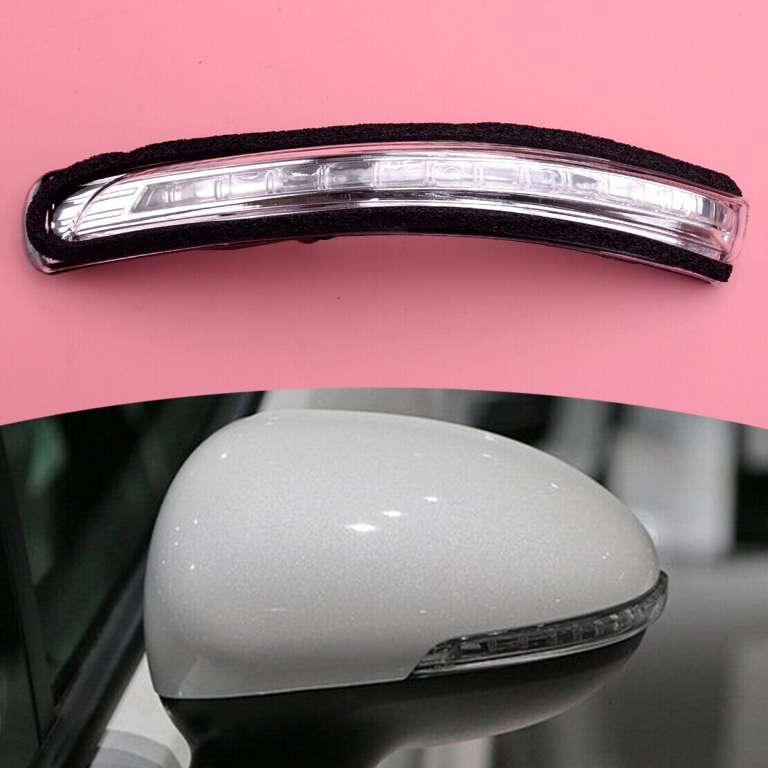 Left Side Mirror Turn Signal Light Lamp Indicator fit for KIA RIO MK3 of 2011-17
