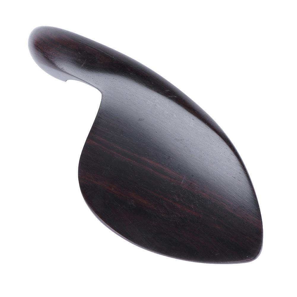 1pc Ebony Wood Fiddle Chin Rest Chinrest for 3/4 4/4 Violin Black
