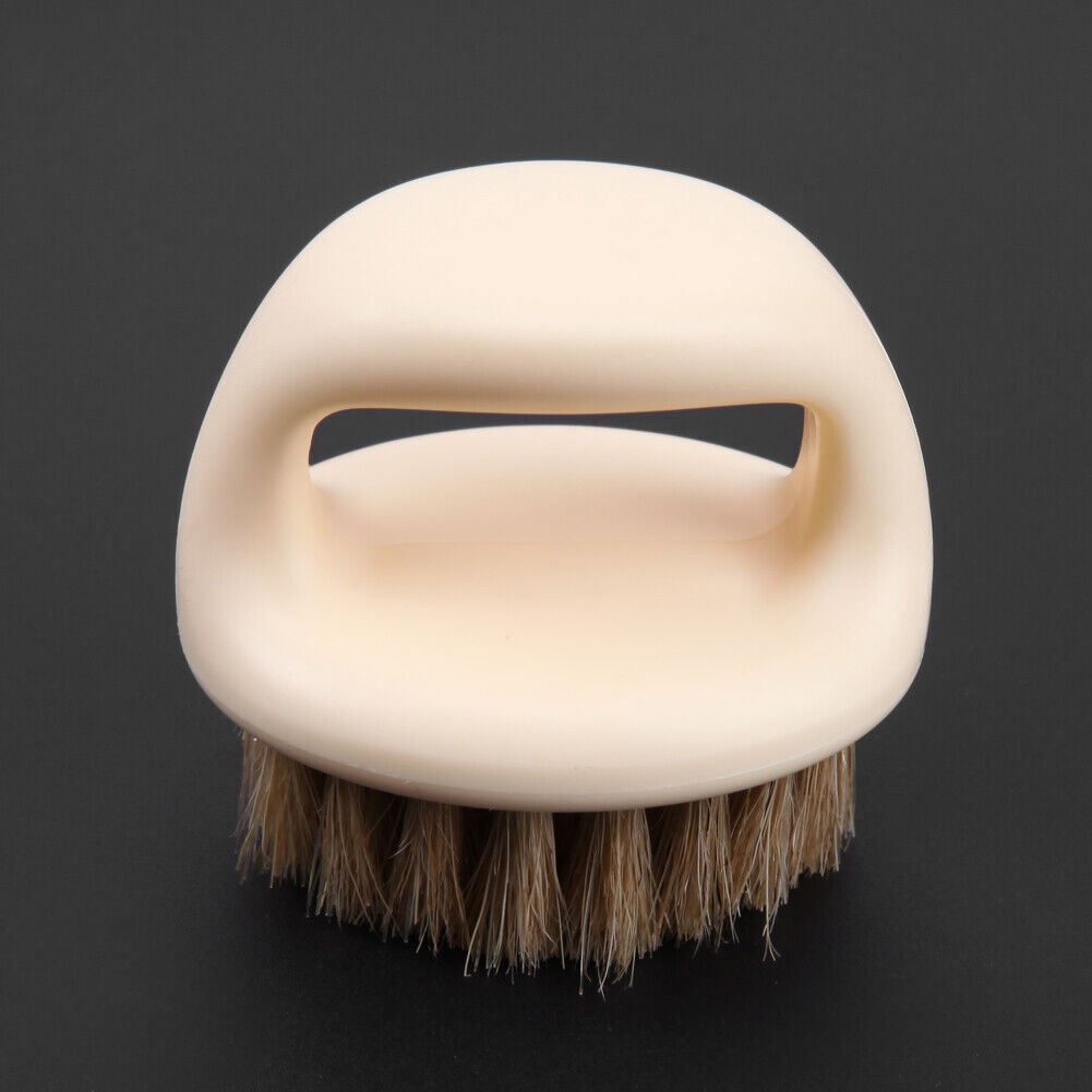 Ring Design Bristle Brush Portable Barber Beard Comb Men Shaving Brushes