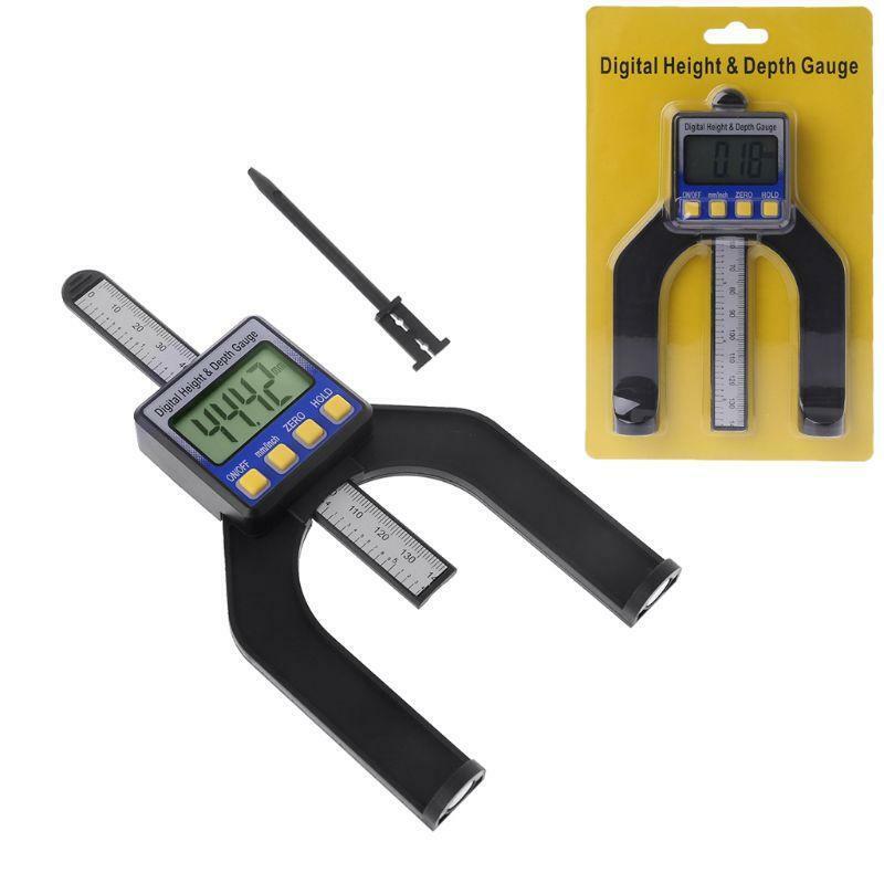 Digital Height & Depth Gauge for Hand Router Table w Magnetic Feet Self Standing