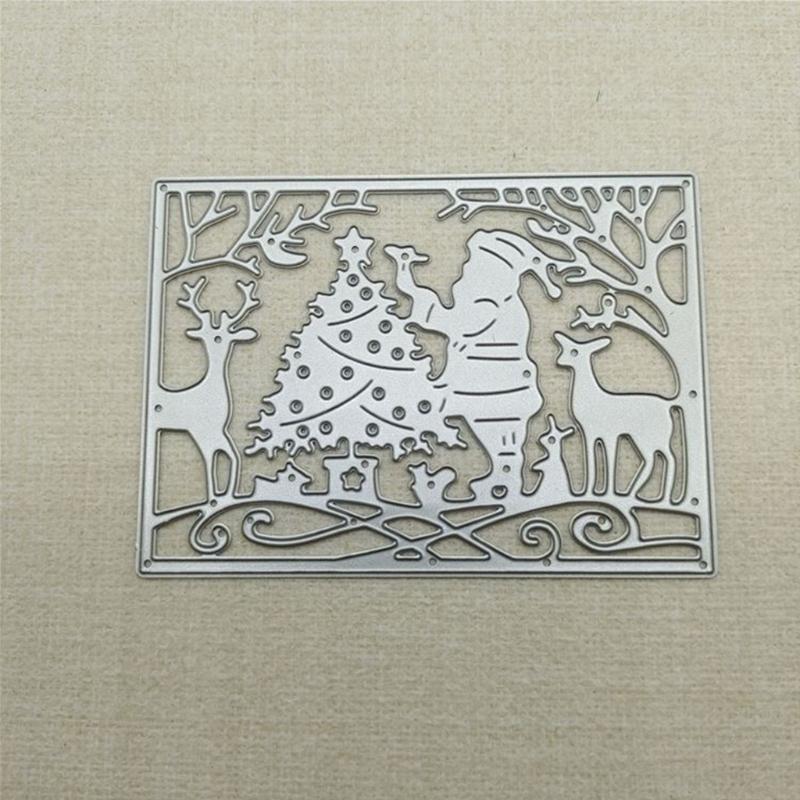 Christmas Elements Metal Cutting Dies Stencil DIY Scrapbooking Album Paper Card