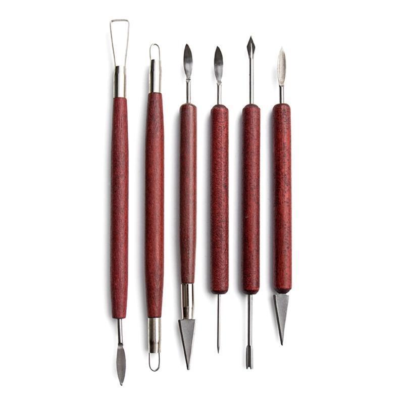 Stainless Steel Pottery Clay Sculpture Tool Cake Decorating Art Tools Set