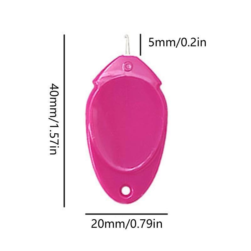 Plastic Needle Threader for Hand Sewing, Wire Loop DIY Needle Threader