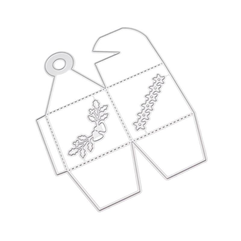 Christmas Box Metal Cutting Dies Stencil DIY Scrapbooking Album Paper Card Mold