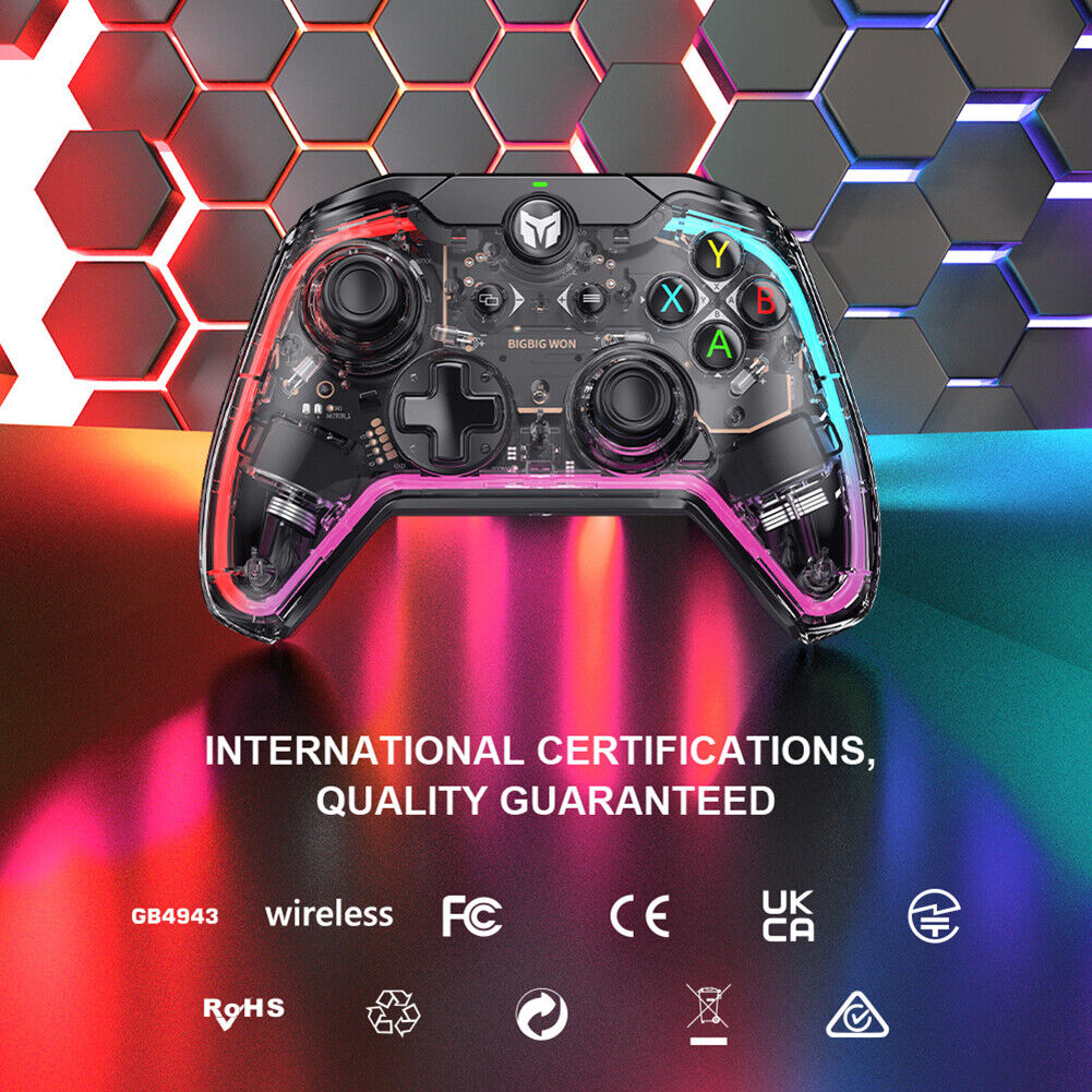 BIGBIG WON C1 Wired Gamepad RGB PC Controller for Switch PS4 PS5 Console