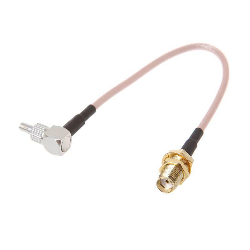 SMA Female To CRC9/TS9 Dual Connector RF Coaxial Adapter RG316 Cable 15cm