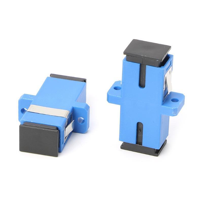 10PCS SC/UPC Fiber Optic Adapter SC Fiber Optic Flange SC/UPC Connector