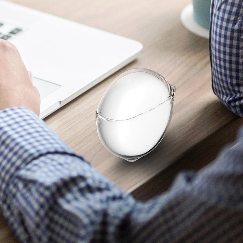 Transparent Case Cover for-L-enovo LivePods HT38 Earbuds Dustproof Charging Case