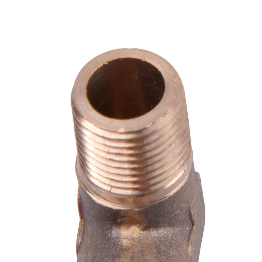 10x 1/8" NPT Brass Barb Fitting Male Elbow 90 Degree 5/16" Hose ID