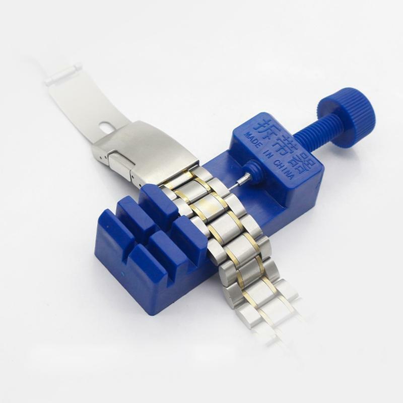 Watch Band Link Remover with Pin Hammer for Watch Bracelet Repair Watch Projects
