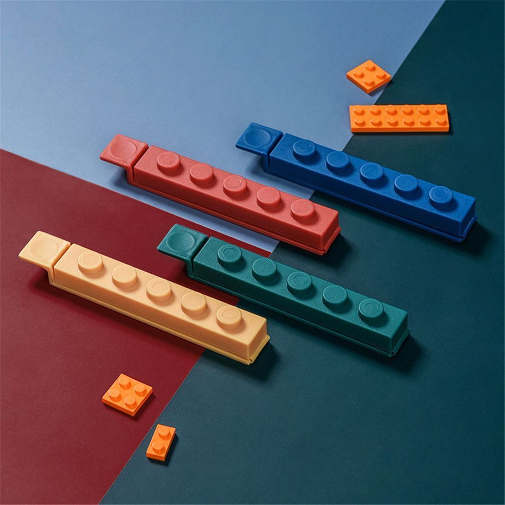 Candy Color Plastic Sealing Rods Sealing Clamp Food Bag Clip Snack Bag Sealer