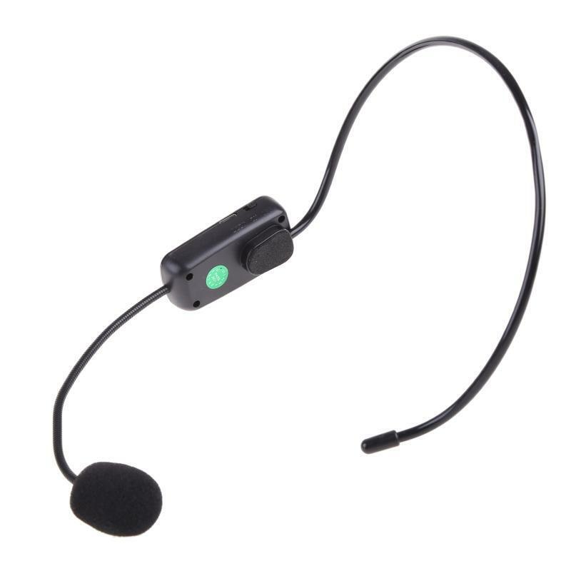 Head Wear Mic FM Wireless Microphone For Radio Loudspeaker Tour Guide Teaching