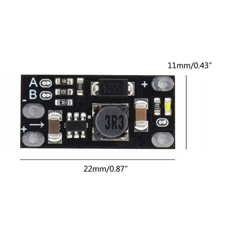 Multifunction Mini DC-DC Lithium Battery Boost Module Step Up Board 3.7V to 12V