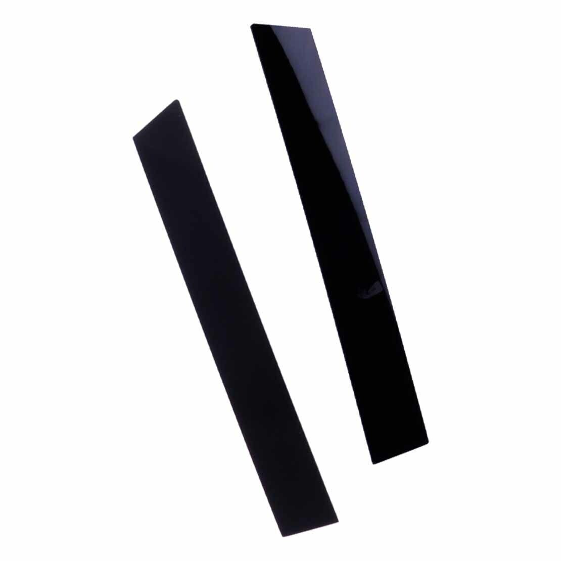 4pcs Black Pillar Posts Door Trim Fit For Mercedes Benz CLS C219 2006-2011