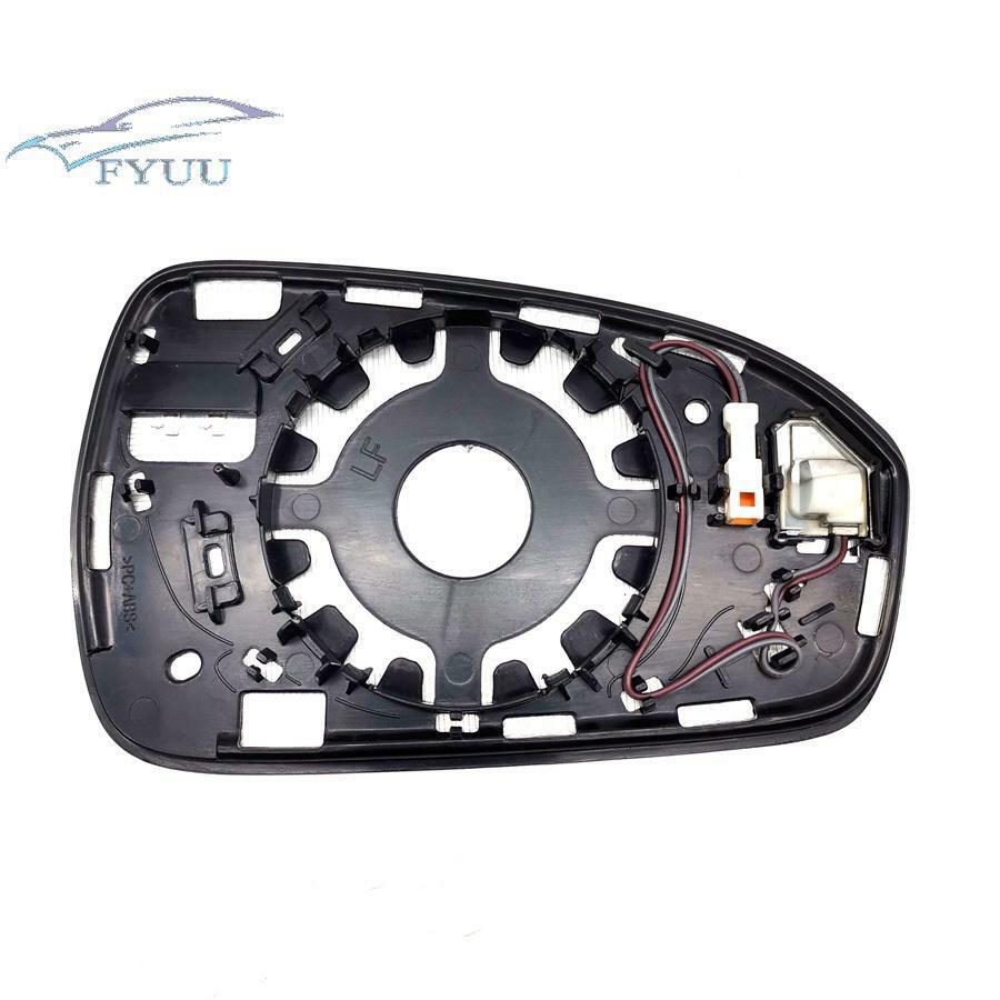 Without Auto Dimming Driver LH Mirror Glass W/Backing Plate For Ford Fusion13-21
