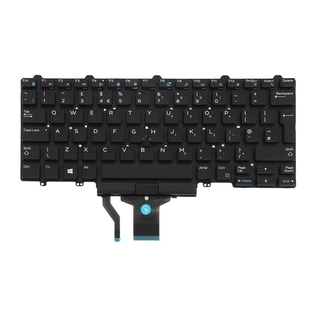 UK Laptop Keyboard Backlit Replace for DELL LATITUDE E5450 3340 Series