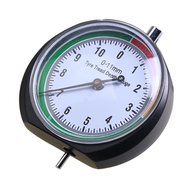 Tire T read Depth Gauge Dial Type Tire Depth Gauge for Motorcycle Car Truck