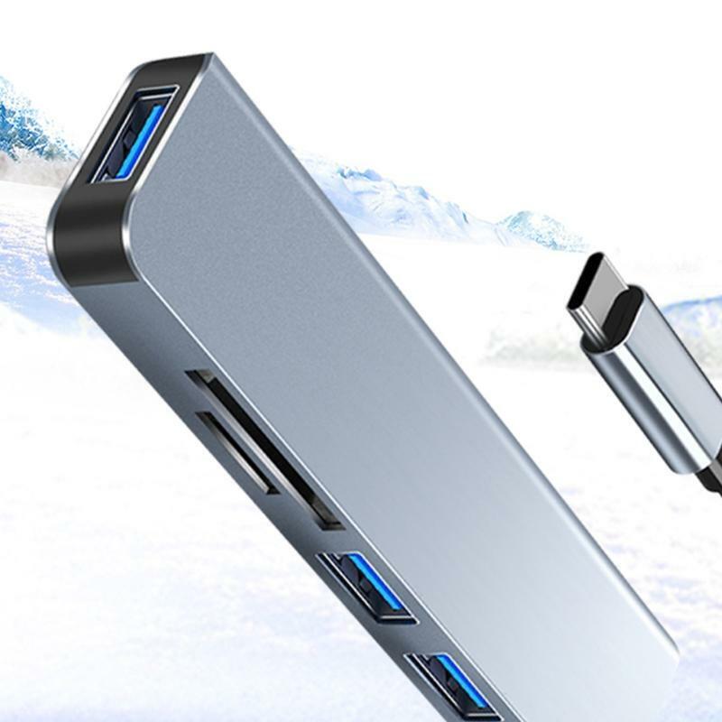 Upgrade New 5-in-1 Type C USB3.0 2.0 Solid State Disk Hub Multi-Function SSD