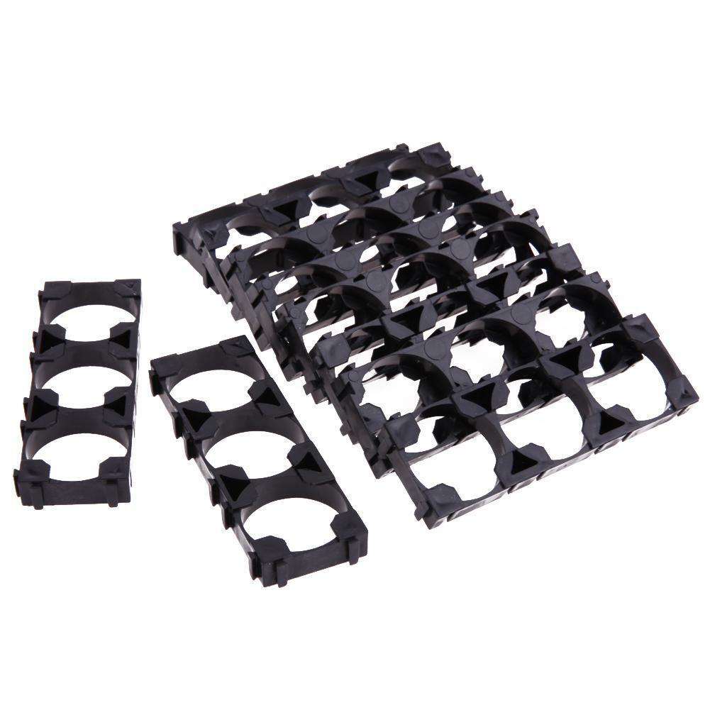 10Pcs 26650 3x  Lithium Battery Triple Holder Bracket For Diy Battery Pack