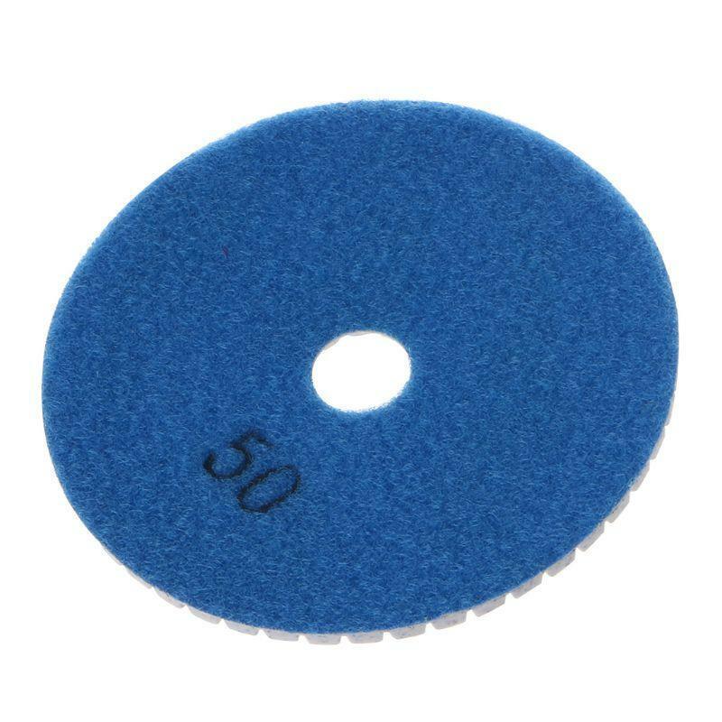 7pcs/Lot Grinding Discs 4" Wet Diamond Polishing Pad for Glass Granite Marble