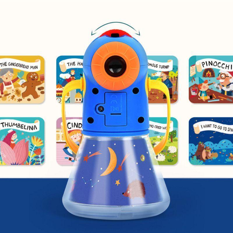 Multi-function Story Projector Children Sleeping Night Light Projection Lamps