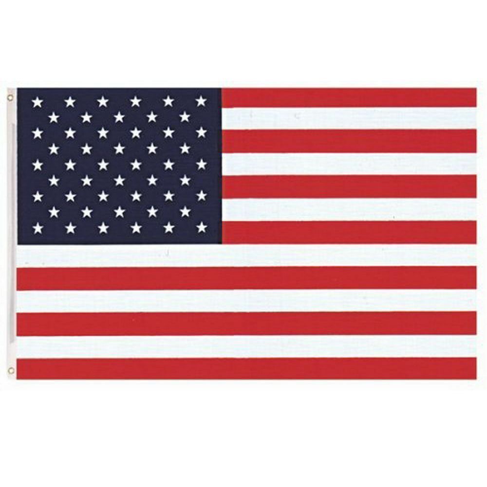 Country Sewn Stripes Independence Day USA Flags American Flag Embroidered Stars