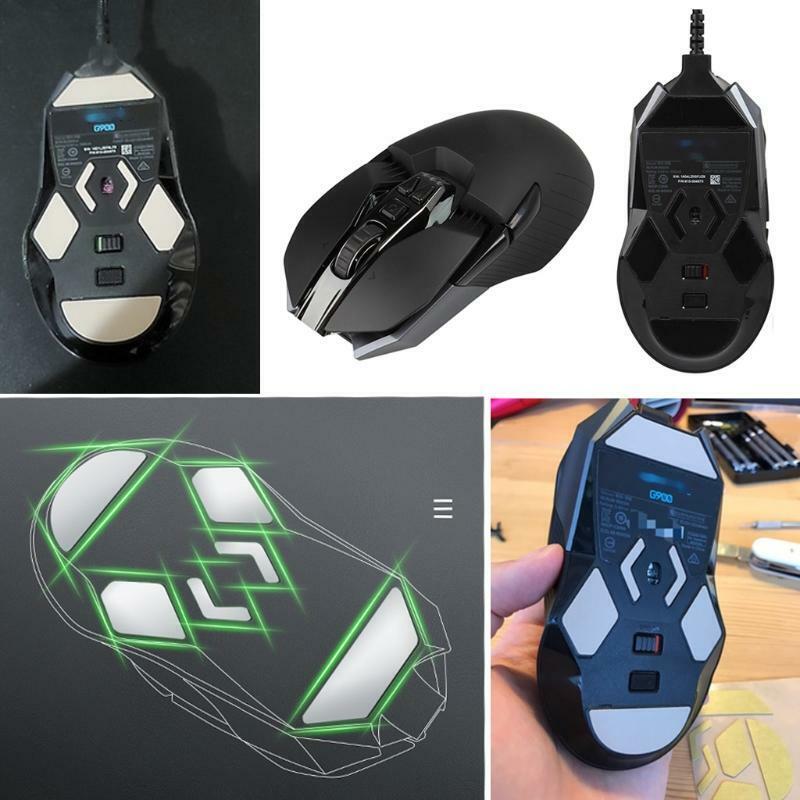 1Set Rounded Curved Edges Mouse Feet Mouse Skates Pads for logitech G900 Mouse
