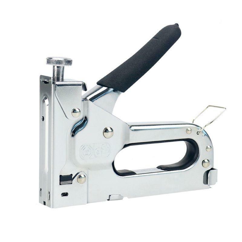 3 in 1 Nail Staple Gun 3 Ways Stapler Tacker for Fixing Furniture Doors Home