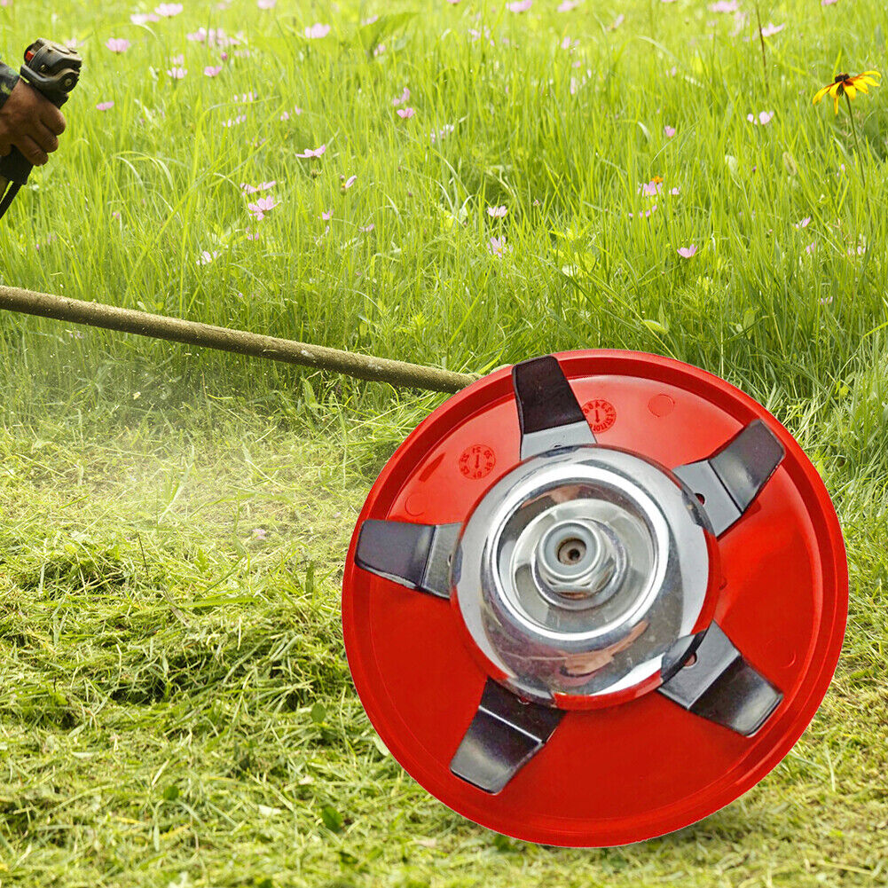 1 Set Lawn Mower Weeding Disc Home Garden Trimmer Head Grass Cutter Tray