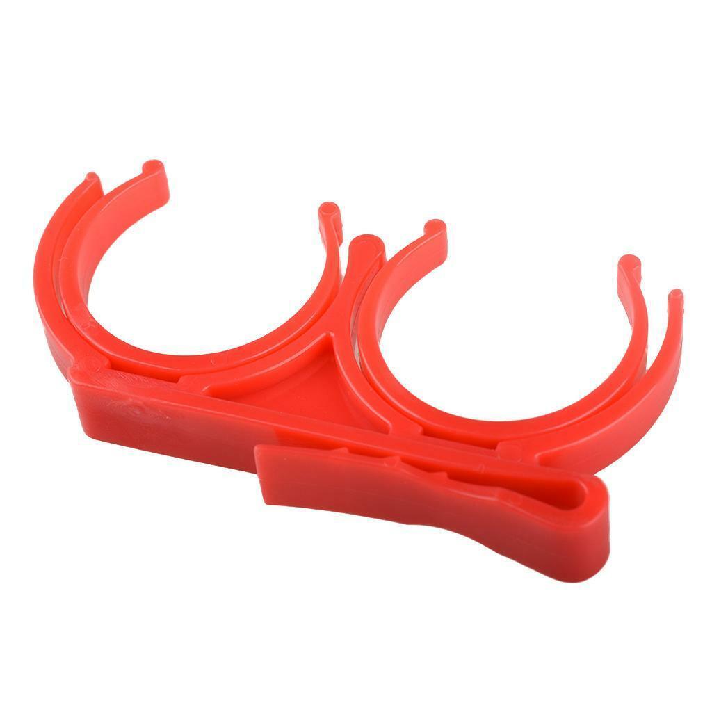 3Pcs Universal Plastic Golf Ball Holder Clip for  +Yellow