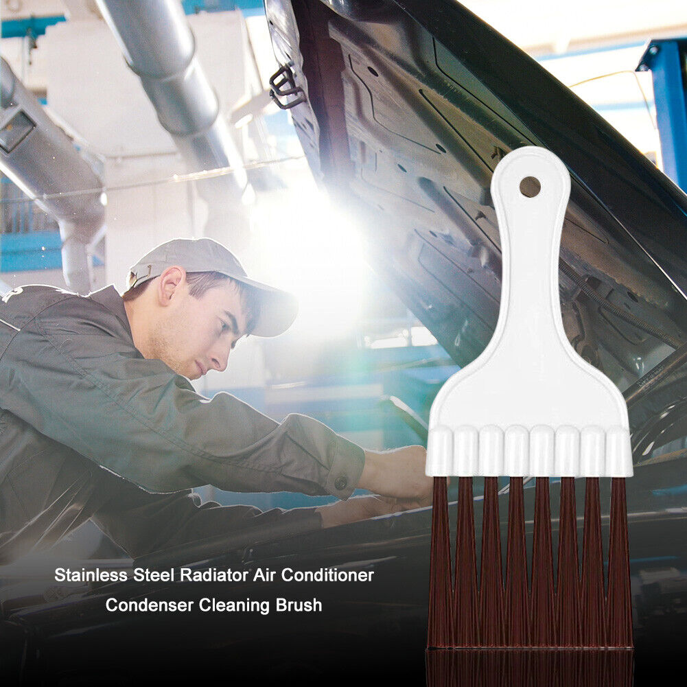 Stainless Steel Radiator Air Conditioner Condenser Cleaning Brush (Brush)