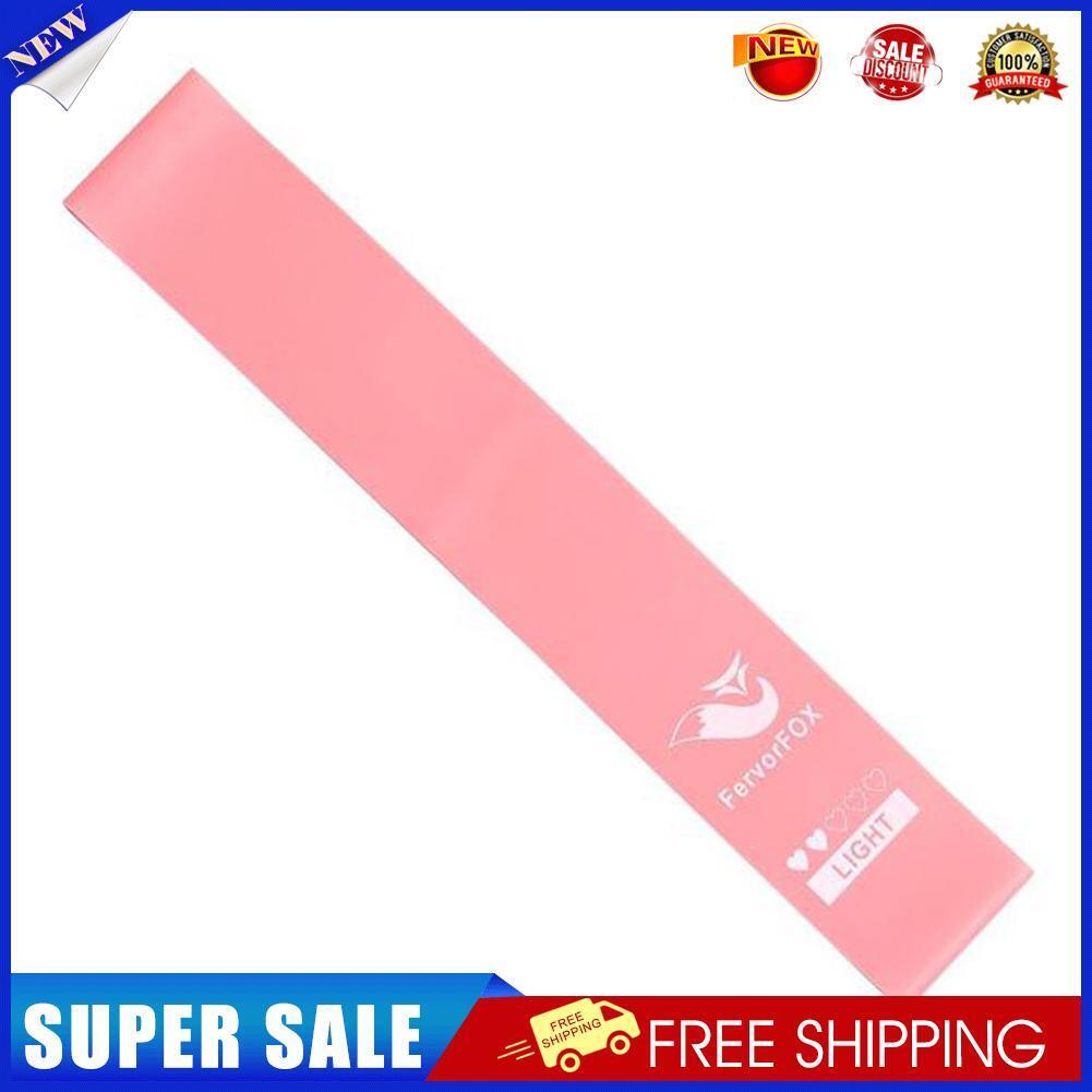 Rubber Yoga Resistance Bands Pilates Gym Workout Fitness Equipment (0.5mm)