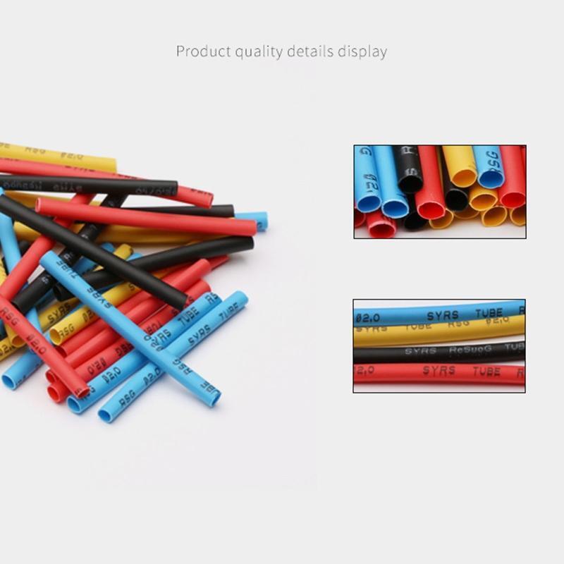 Heat Shrink Tubing Electric Insulation Tube for Repair Soldering Auto Wiring