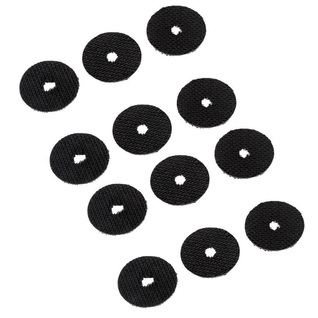 12pcs Carbon Fiber Drag Washers for   Baitcasting Drum Fishing Reels