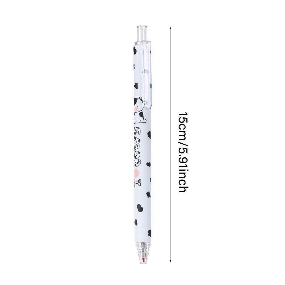 Writing Pen Cute I love Milk Office School Stationery Cows Pattern Gel Pen