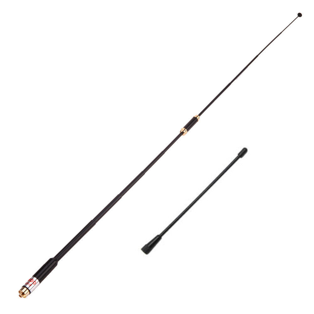 AL-800 SMA Female High Gain Dual Band Extendable Antenna for Walkie Talkie
