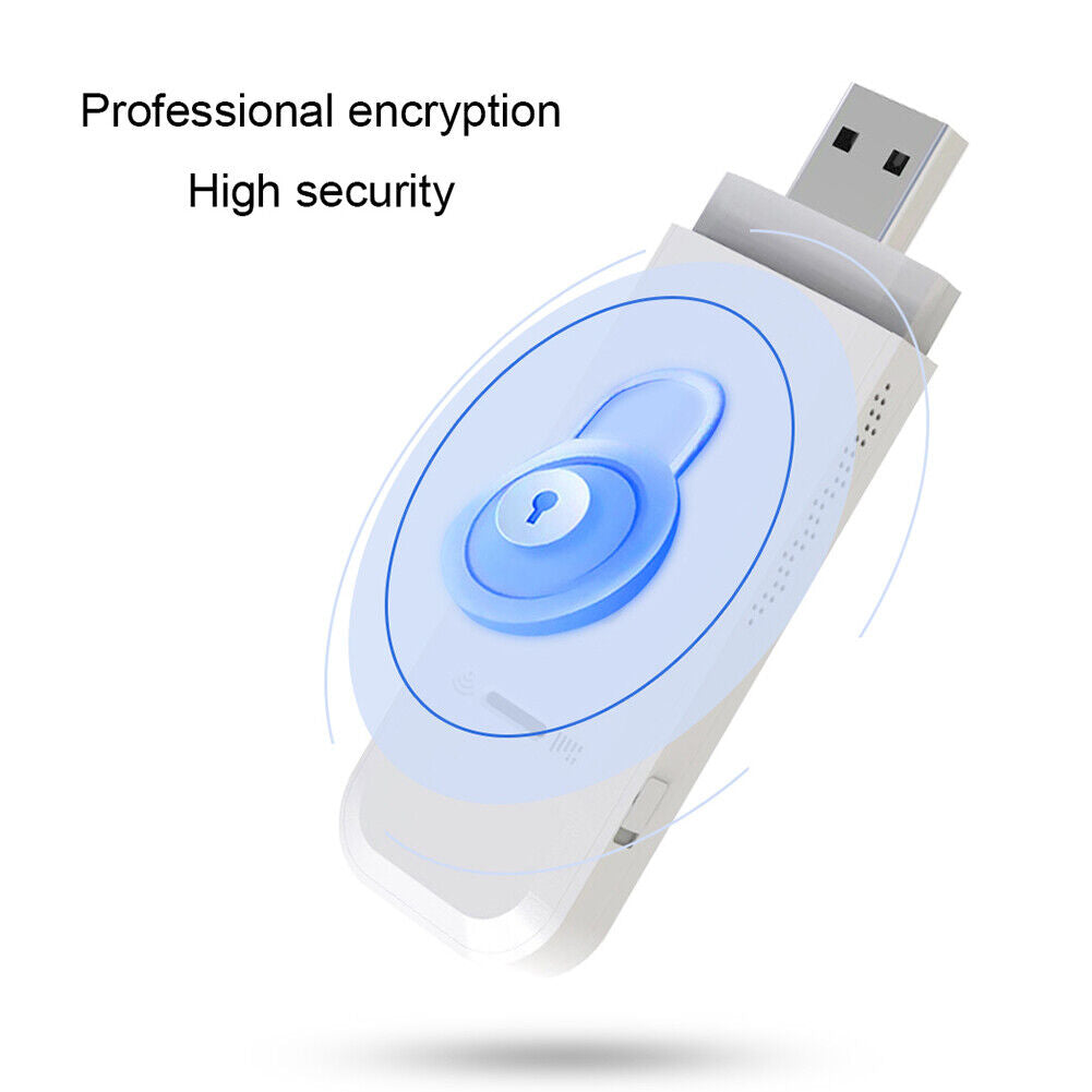 4G WiFi Dongle USB Wireless Router Portable WIFI LTE Modem (EU Version)