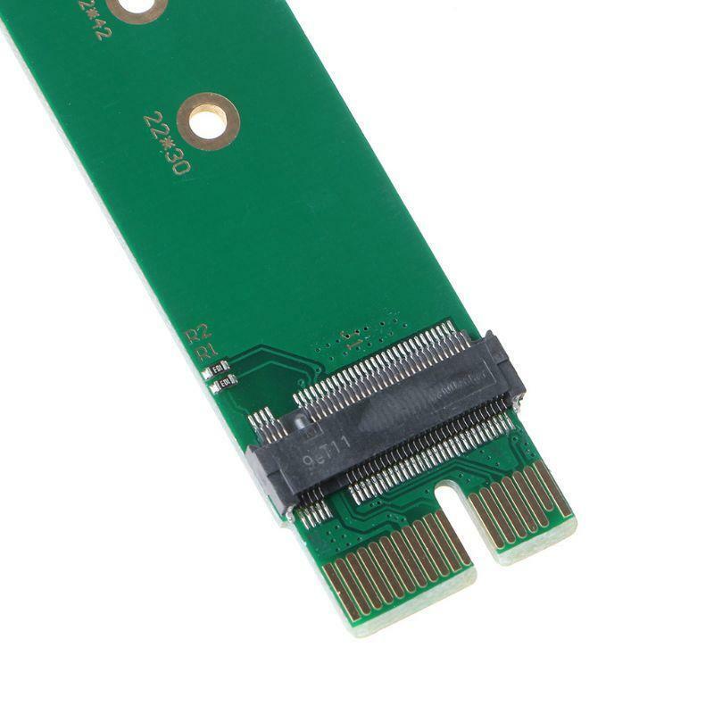 PCI-E 3.0 1x to NGFF M-key M.2 NVME AHCI SSD Adapter Card for XP941 SM951 PM951