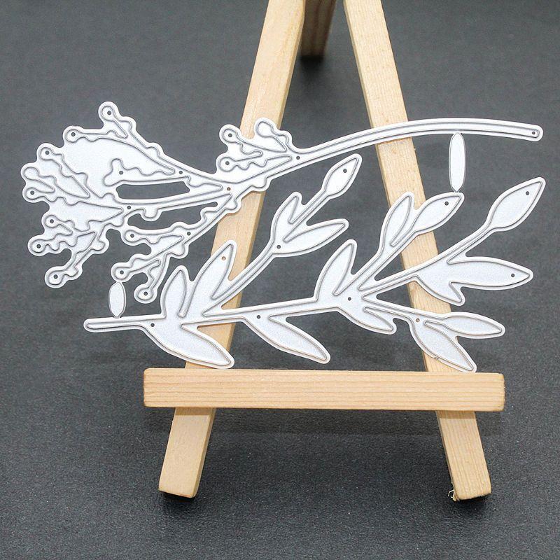 Plant Metal Cutting Dies Stencil DIY Scrapbooking Album Stamp Paper Card Decor