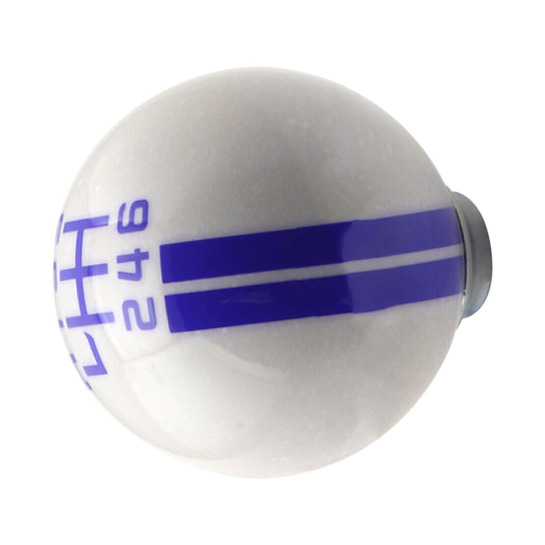 Universal Car 6 Speed Round Manual Gear Shift Knob Ball Shifter Lever Head top