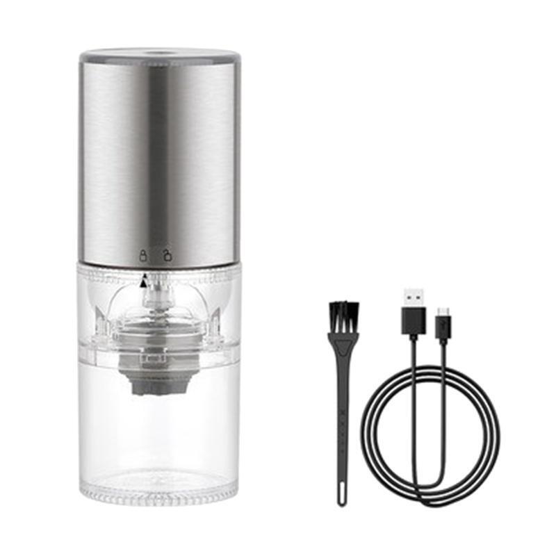 Upgrade Portable Electric Coffee Grinder TYPE-C USB Charge Easy Use and Clean