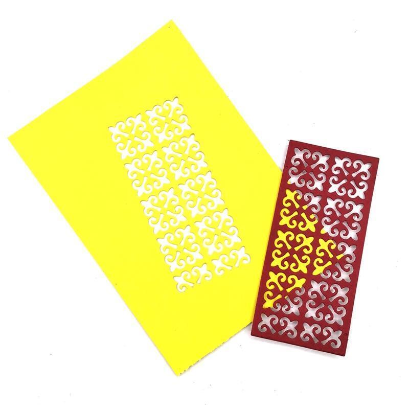 Symmetric Lace Frame Metal Cutting Die for DIY Card Making Journaling Decoration