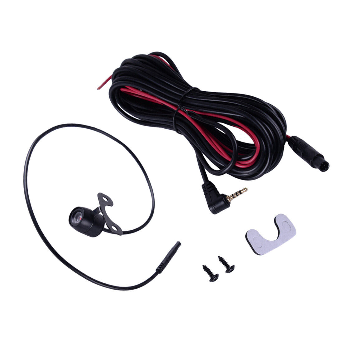 Rear Parking HD Camera & 4Pin Wire View 170° CCD Reverse Universal Backup Lid