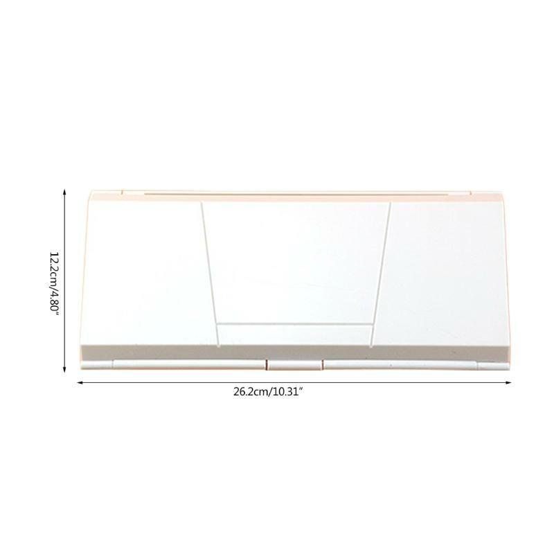24Grid Folding Moisturizing Watercolor Palette Tray Box for Artist Oil Paint