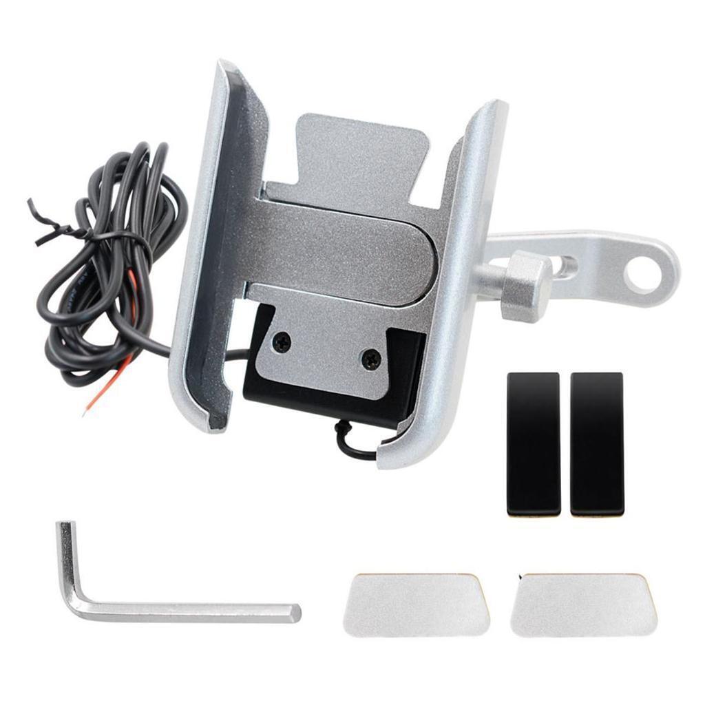 Motorcycle Holder for 4 "-6.5" Smartphones Cast Aluminum Alloy Motorcycle