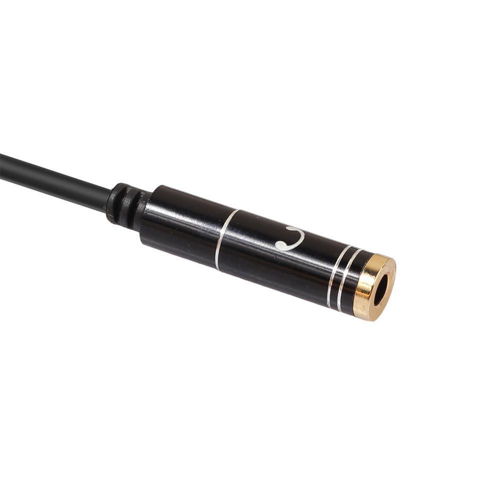 3.5mm Male to Headphone+Mic Audio Splitter Cable for Phone PC Tablet