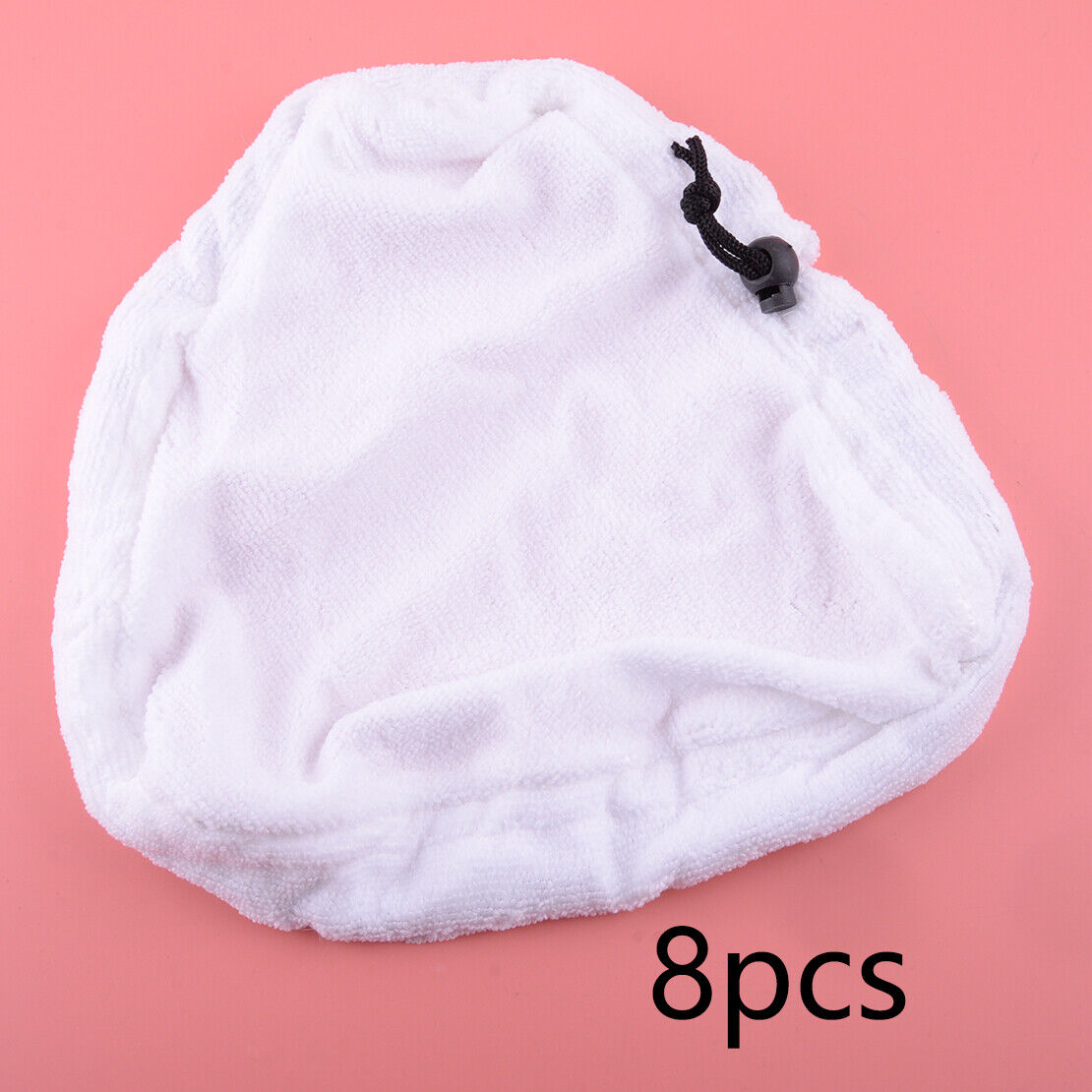 8x Steam Mop Cleaning Pad Cloth fit for S302 S001 Steamer Cleaner Replacement