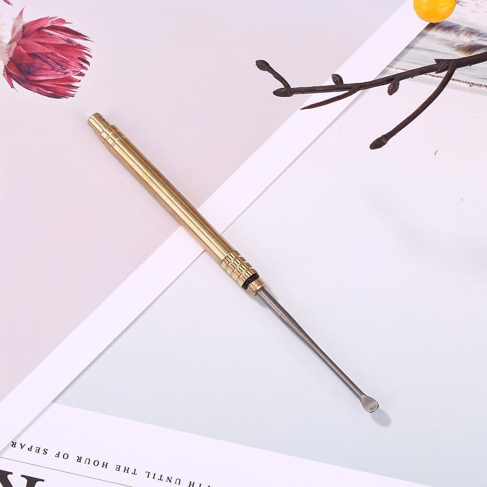 Portable Titanium Alloy Ear Spoon Travel Rust-Resistance Outdoor Tools