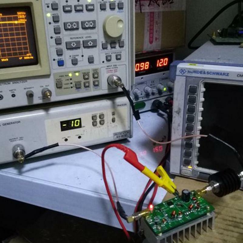 7W 65mhz-110MHz FM Radio Transmitter RF Power Amplifier Frequency 1mW DC 12V