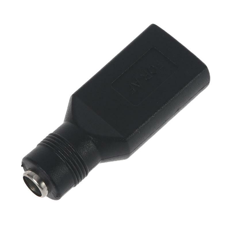 Barrel Jack Power Adapter USB to DC Adapter for Small DC or USB Charging Device